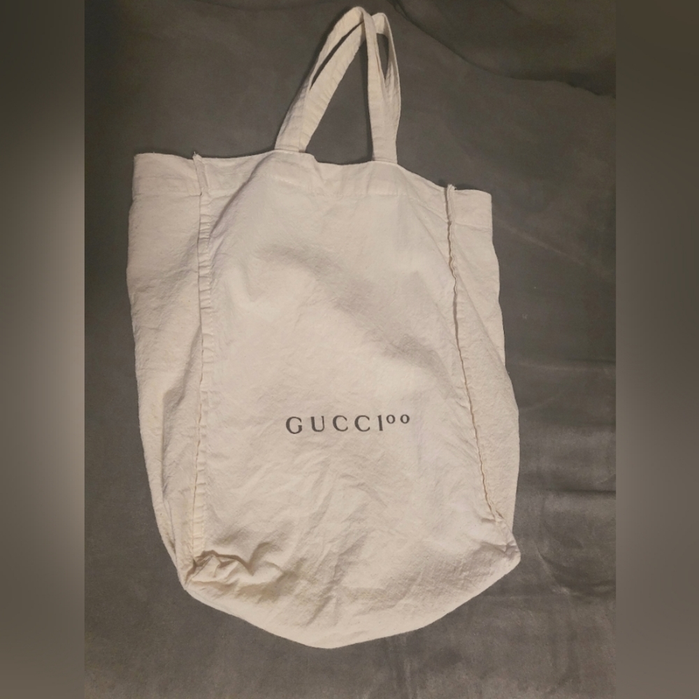 Gucci Reusable Linen Tote Bag